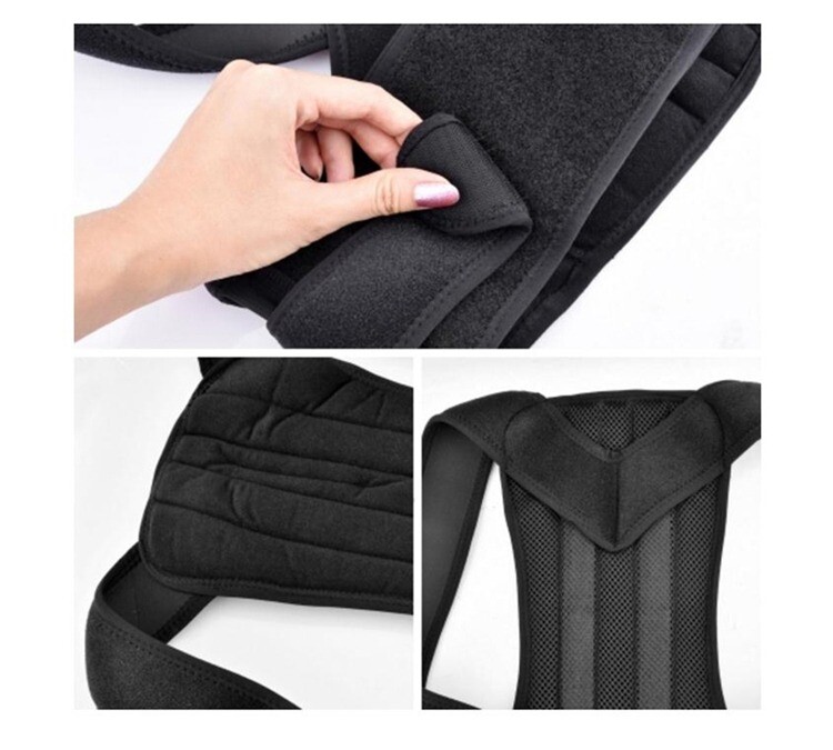 For Men or Women Adjustable Posture Corrector Lower Back Support Shoulder Belt