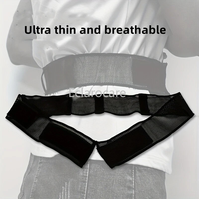 Breathable Peritoneal Dialysis Belt PD Catheter Holder Adjustable Feeding G Tube