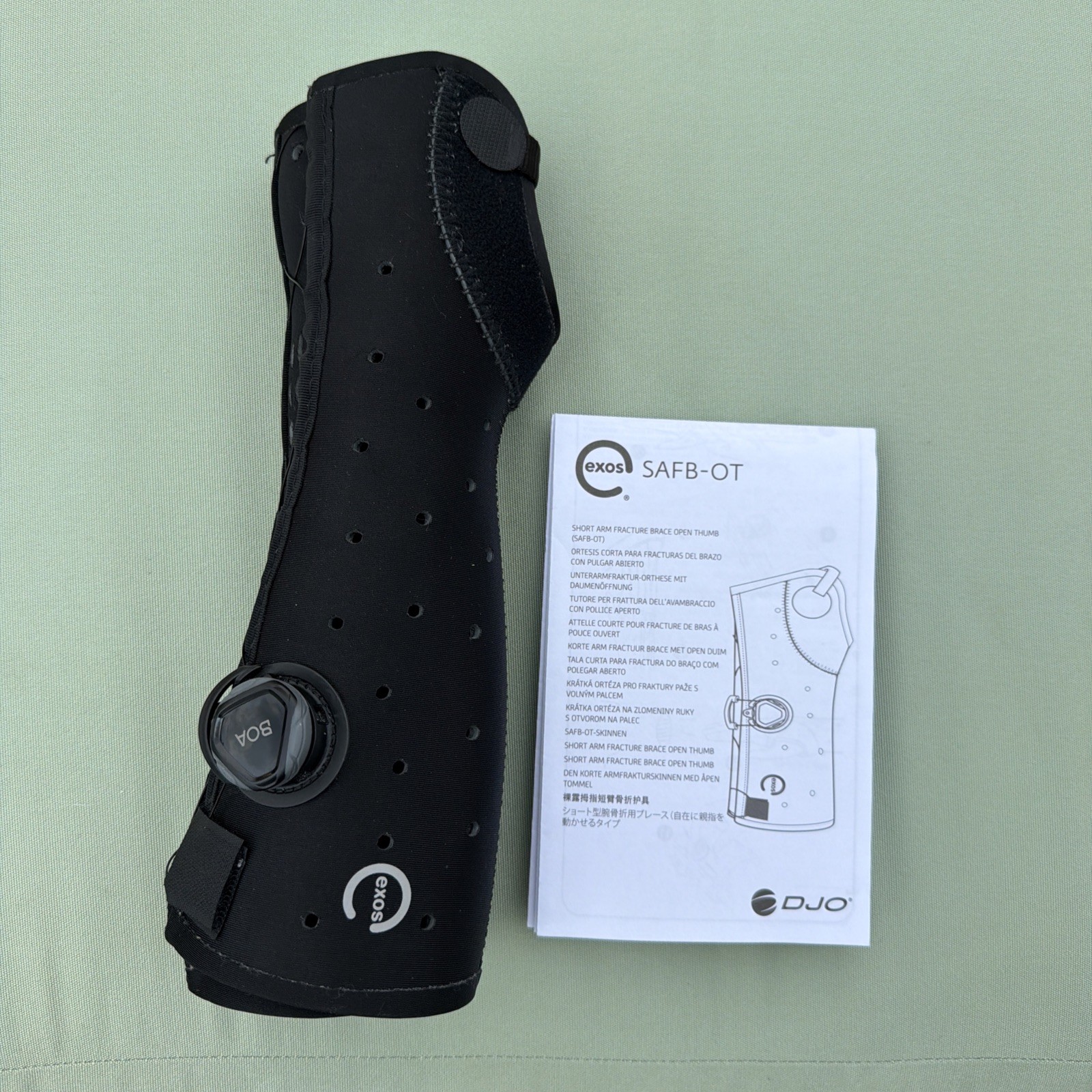 Fracture Brace Left Arm Exos SAFB-OT 🚚 SHIPS FREE Medium Sling & Sleeves