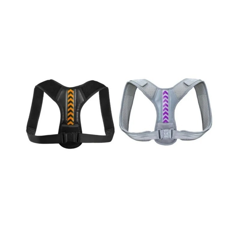 1/2Pcs Adjustable Back Shoulder Posture Corrector Belt Clavicle Spine Fashion Su