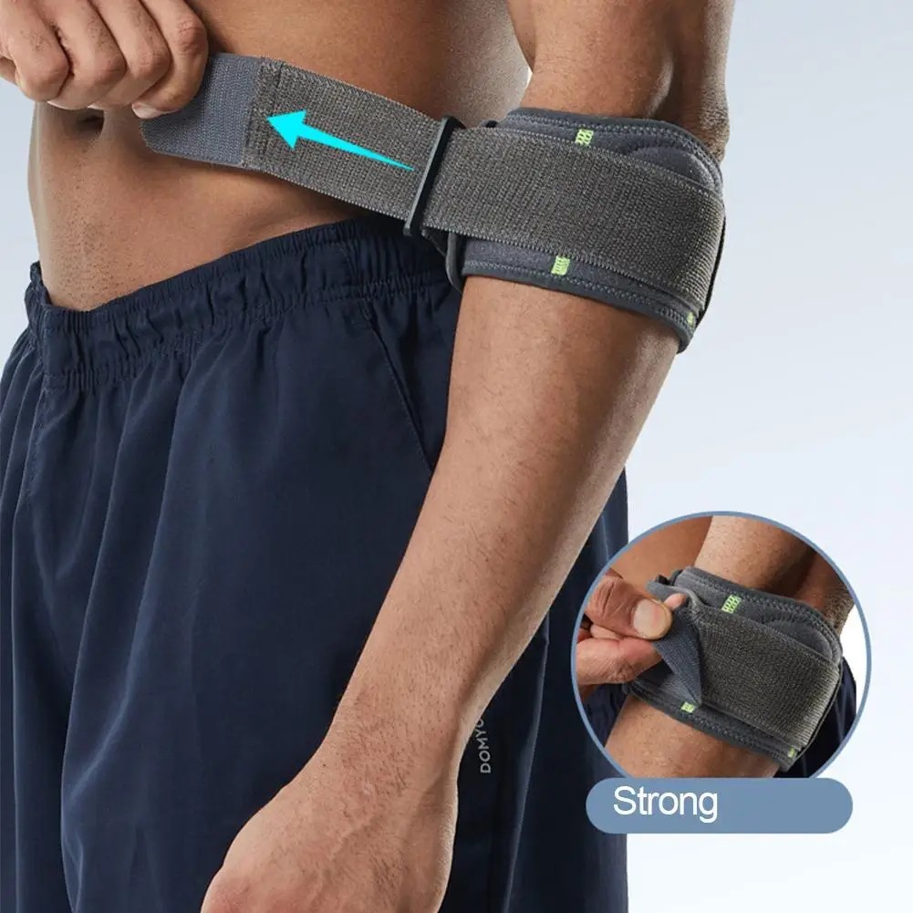 Tennis Elbow Brace Support Strap for Tendonitis Golfers Arm Pain Compression Ban