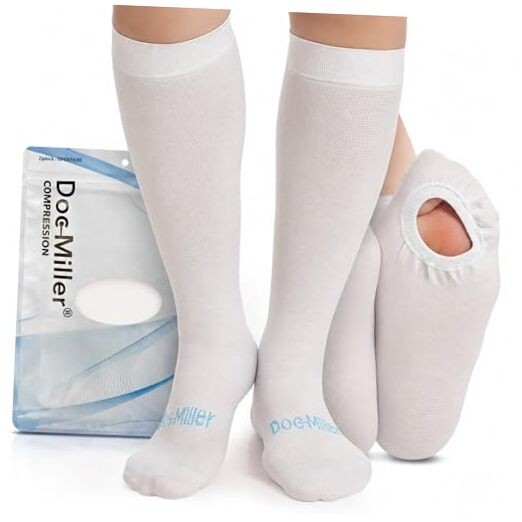 TED Hose Knee High Anti Embolism Stockings for Women & Men, 3X-Large (1 Pair)