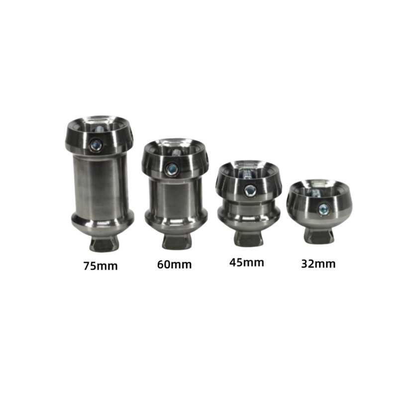 Prosthetic Bi-Directional Pyramid Adapter 32/45/60/75mm Titanium Steel