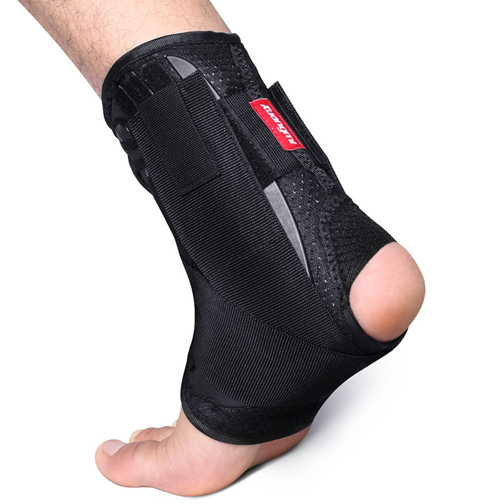 Kuangmi Ankle Brace Side Stabilizers Cross Auxiliary Fixing Belt Protection 1PC