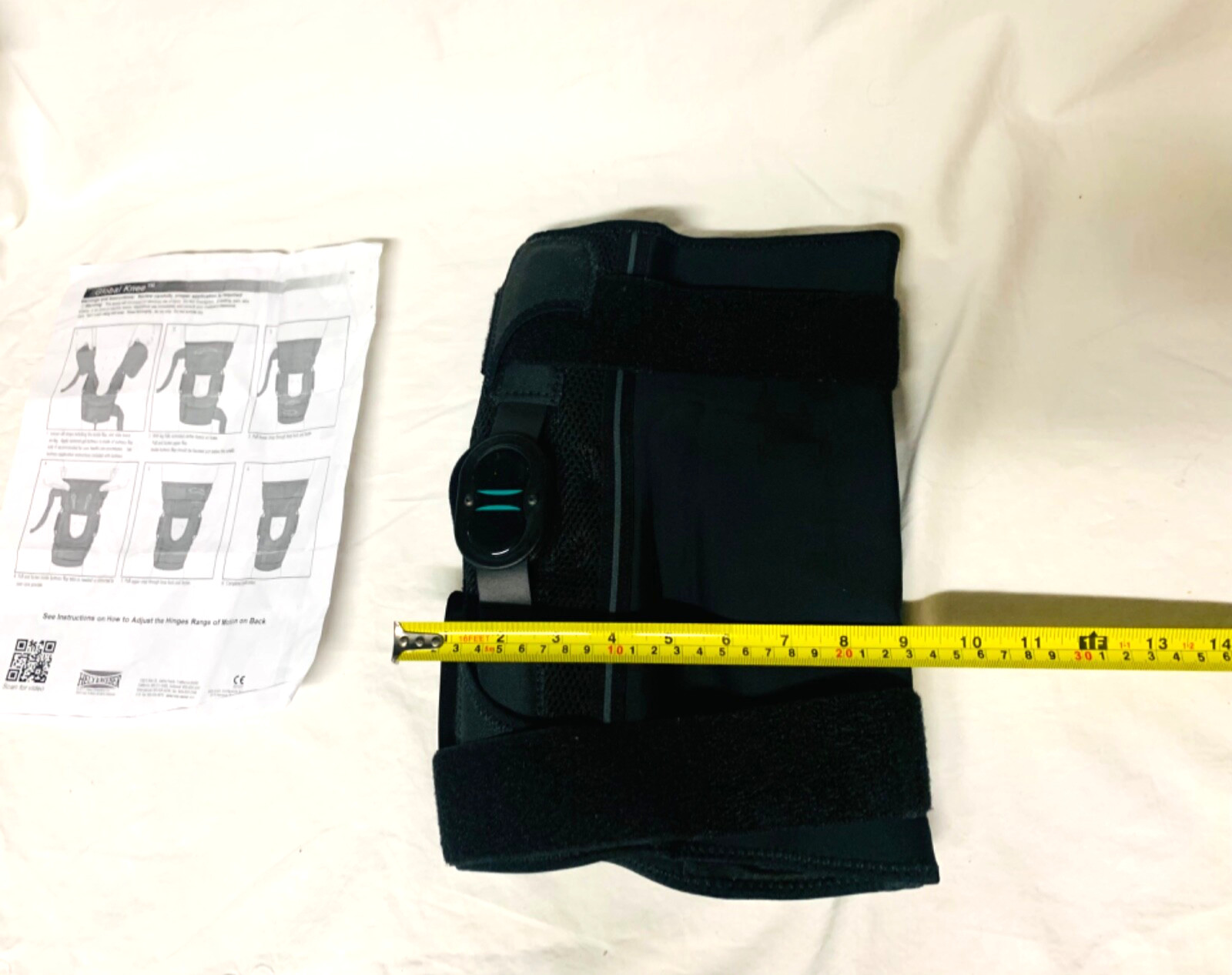 Hely & Weber Knapp Hinged Knee Brace Anterior Closure XXXL Model 7640AC