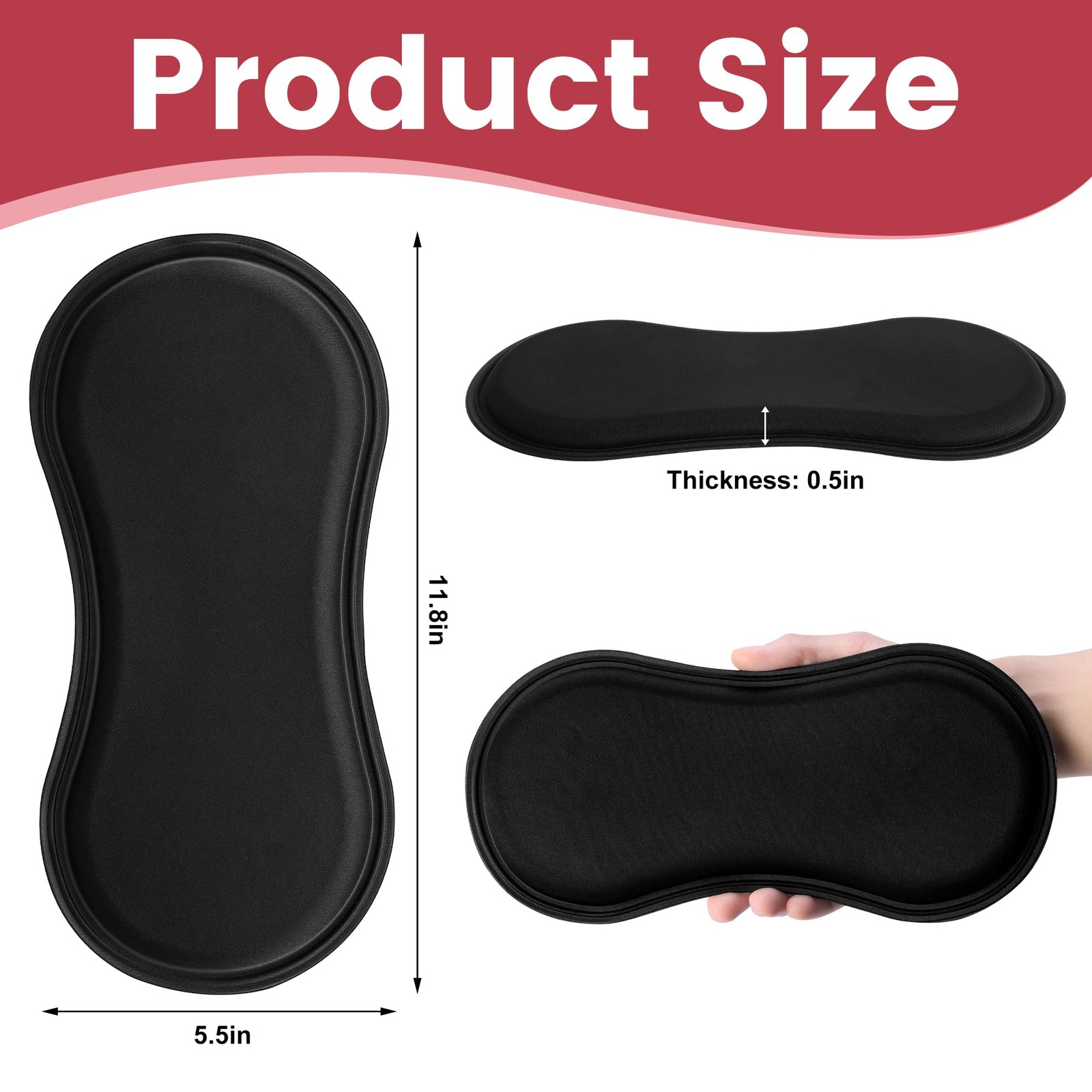 2Pcs Post Surgery Lipo Foams, Abdominal Side Compression Board, 11.8” x 5.5’…