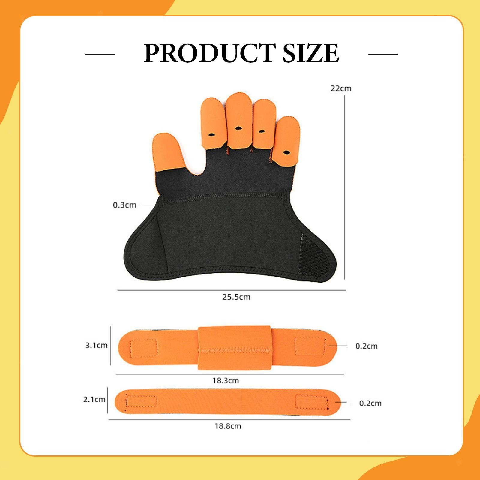 Finger Splint Brace Ability Professional Hand Training Rehabilitation Gloves