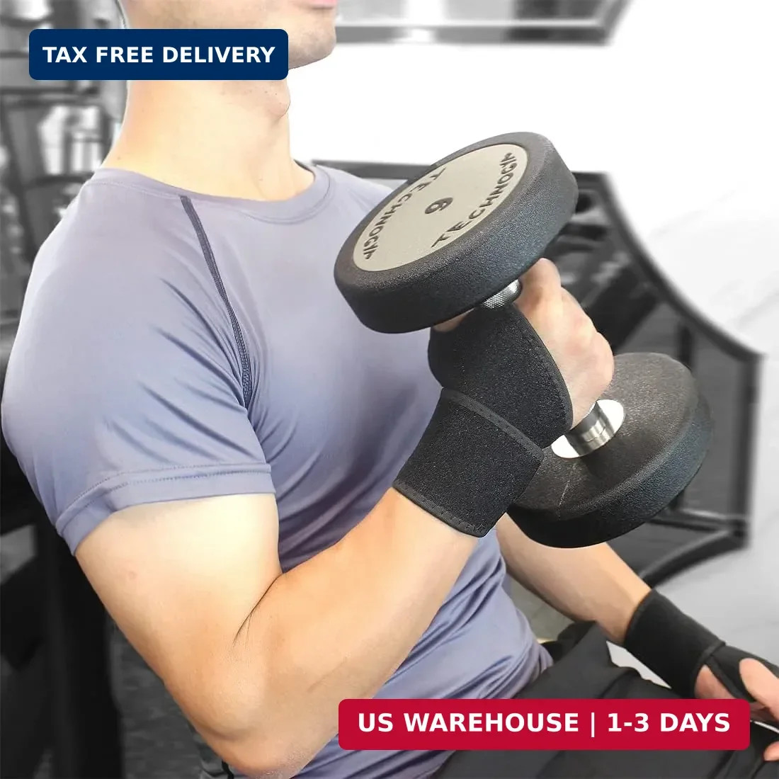 2 Pack Wrist Brace Wraps – Carpal Tunnel Support for Pain, Arthritis Relief