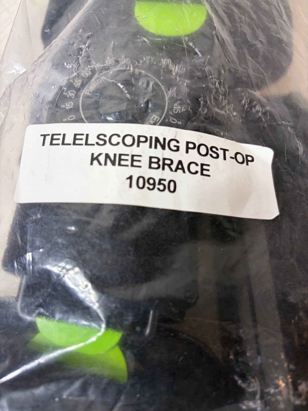 New! Telescoping ROM Post-Operative Knee Brace ACL Hinged 10950 Fits Most Adults