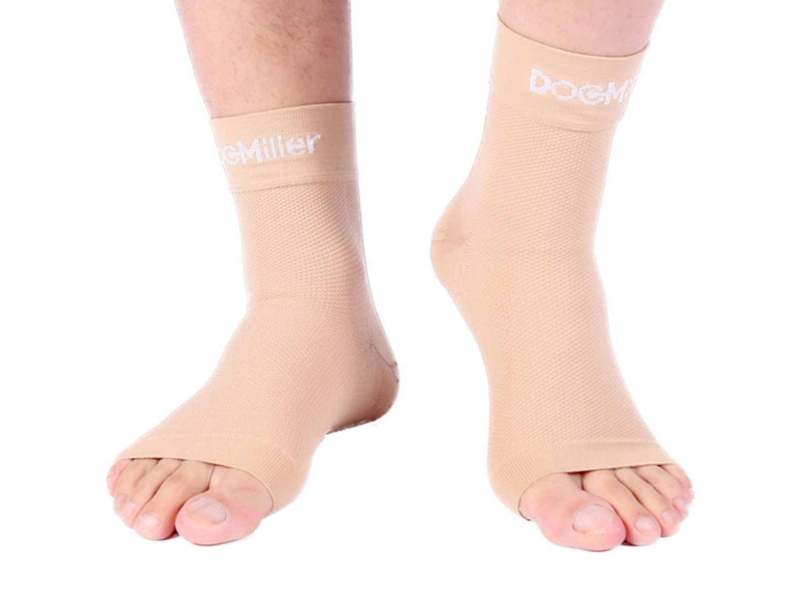 Doc Miller Arch Support Compression Ankle Socks Plantar Fasciitis Brace SKN/NUDE