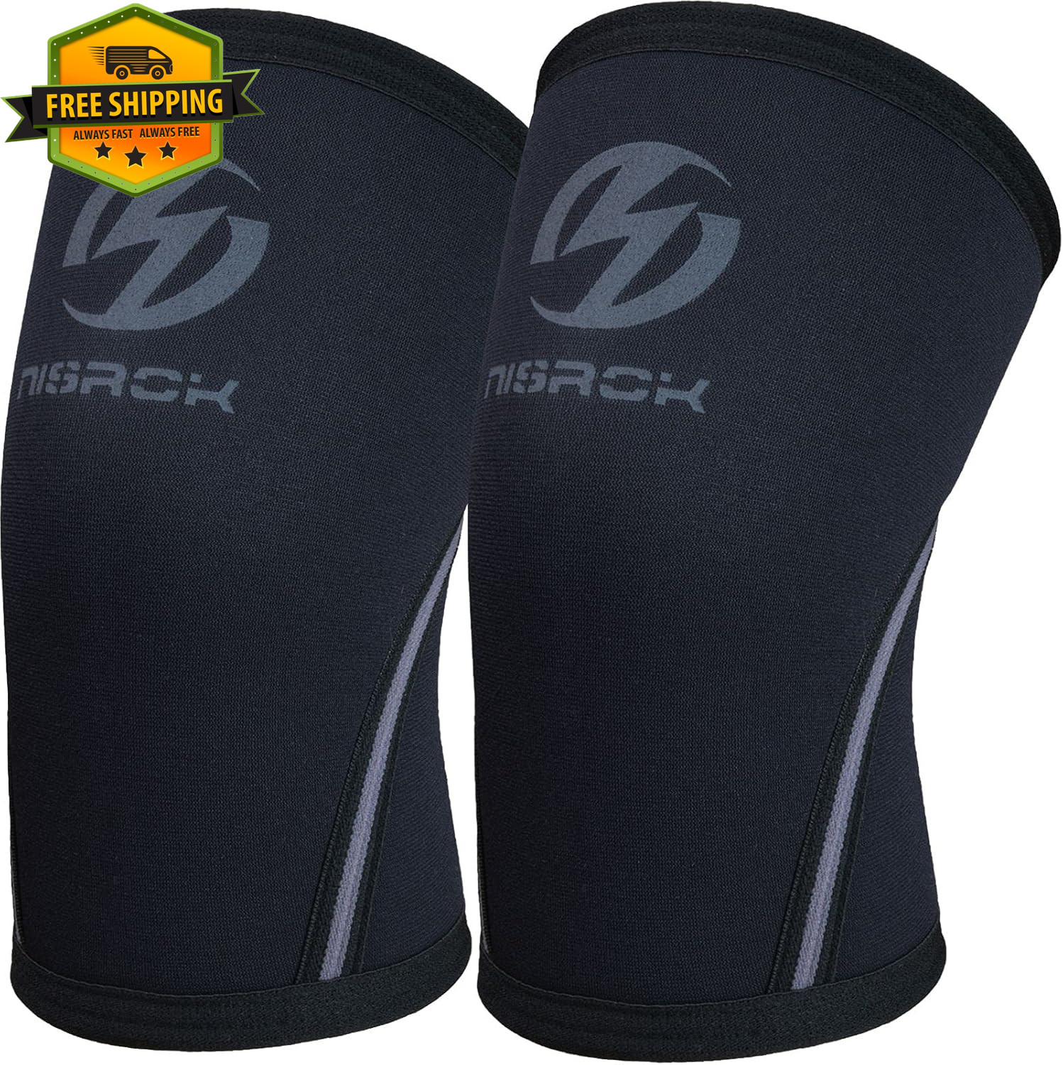 Elbow Sleeves Pair 5mm Neoprene Compression Support Weightlifting Tennis Black L
