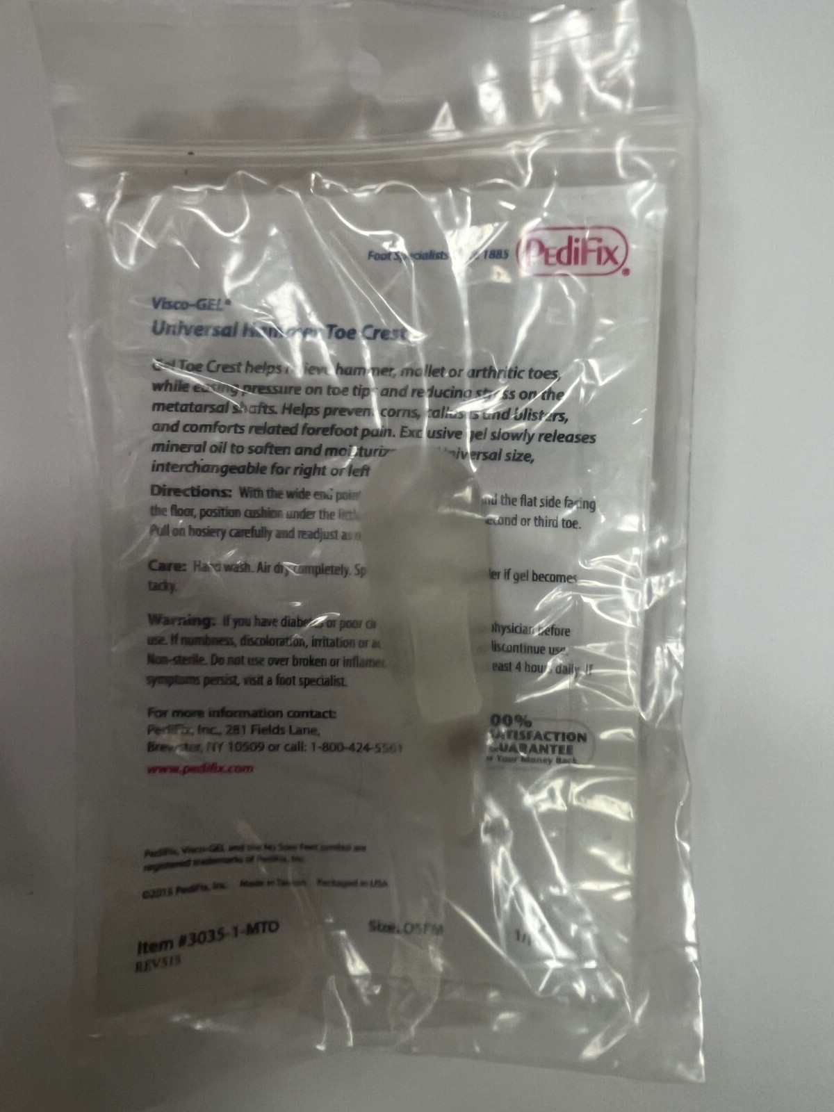 Visco-GEL Toe Spacers Multiple lot. Hammer Toe cushion Bunion Guard