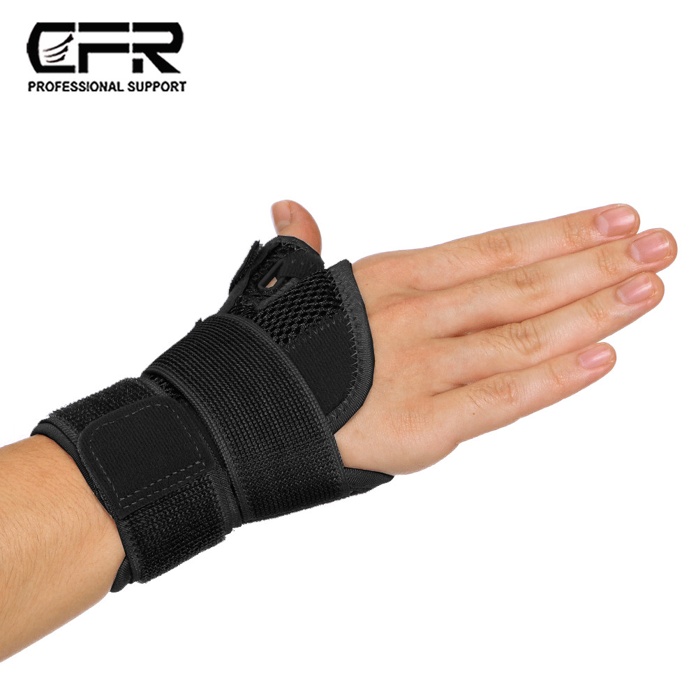 WRIST HAND BRACE SUPPORT Sprain Splint ARTHRITIS BRACE Thumb BANDAGE WRAP GYM