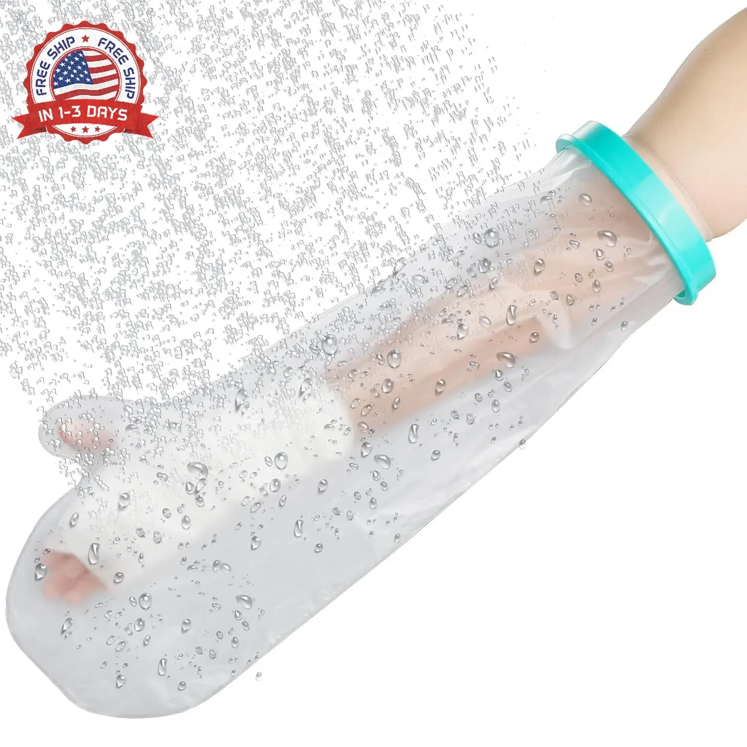 Cast Covers for Shower Arm,Watertight Arm Protector Cover,Elastic Cast Bag for B