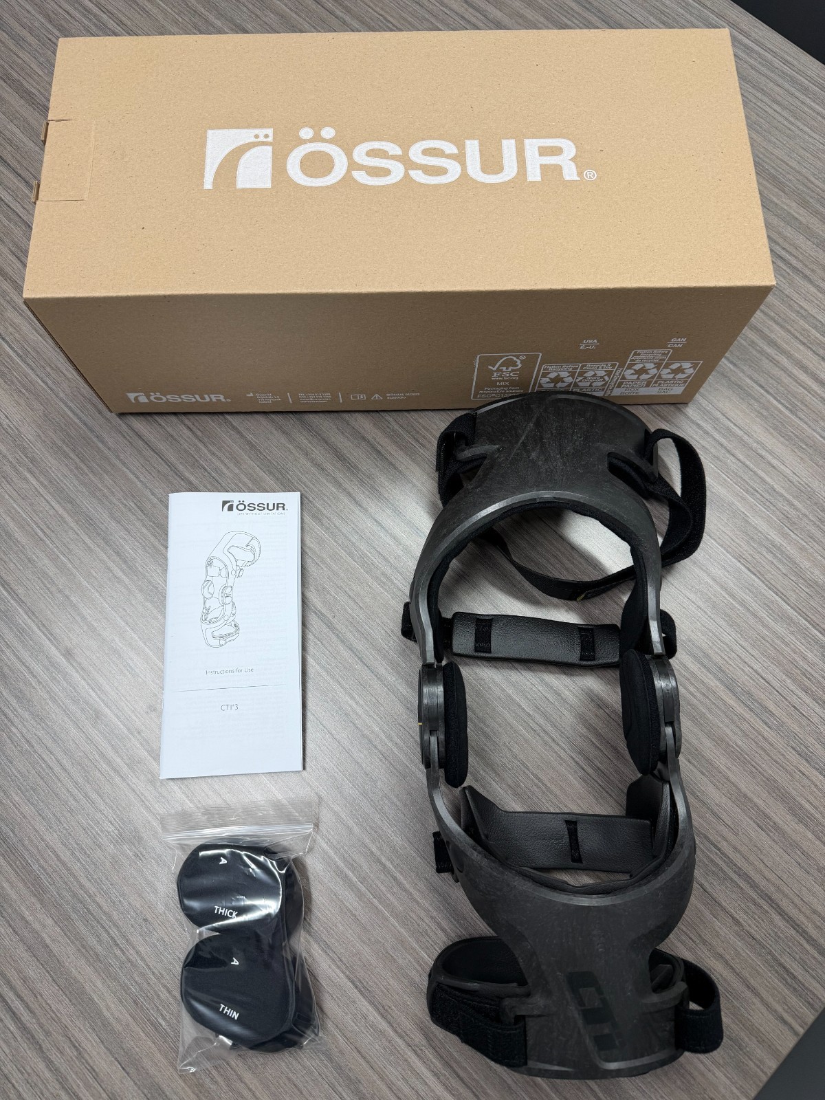 Ossur CTI3 Knee Brace for ACL, MCL, LCL, PCL or Instabilities – 33% OFF MSRP