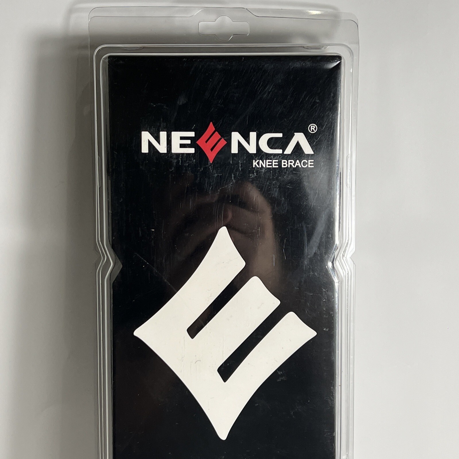 Neenca Knee Brace Black Size 2X Large AC-47 Hook Loop Adjustable XXL