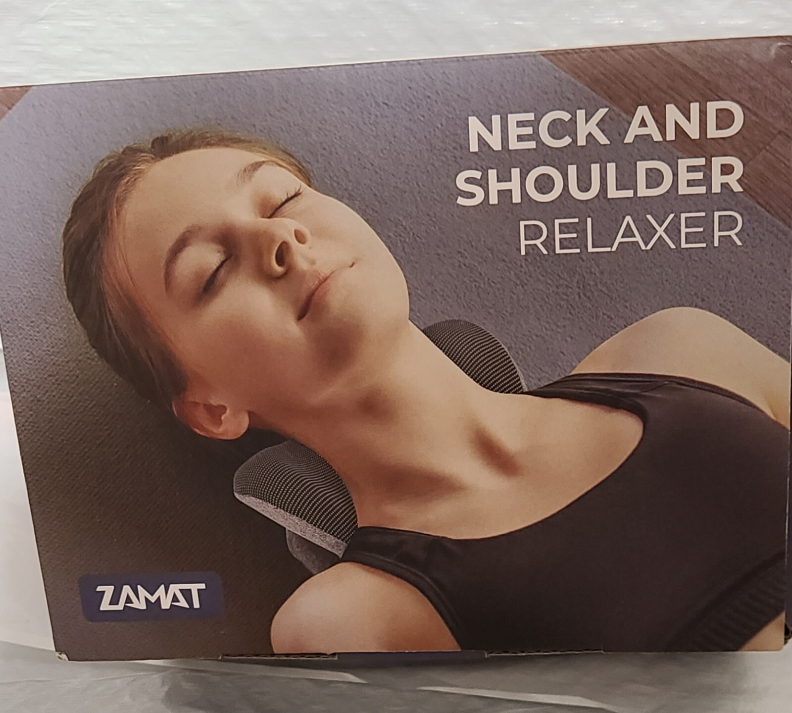 ZAMAT Neck and Shoulder Relaxer storage bag, new, good condition, c shape open