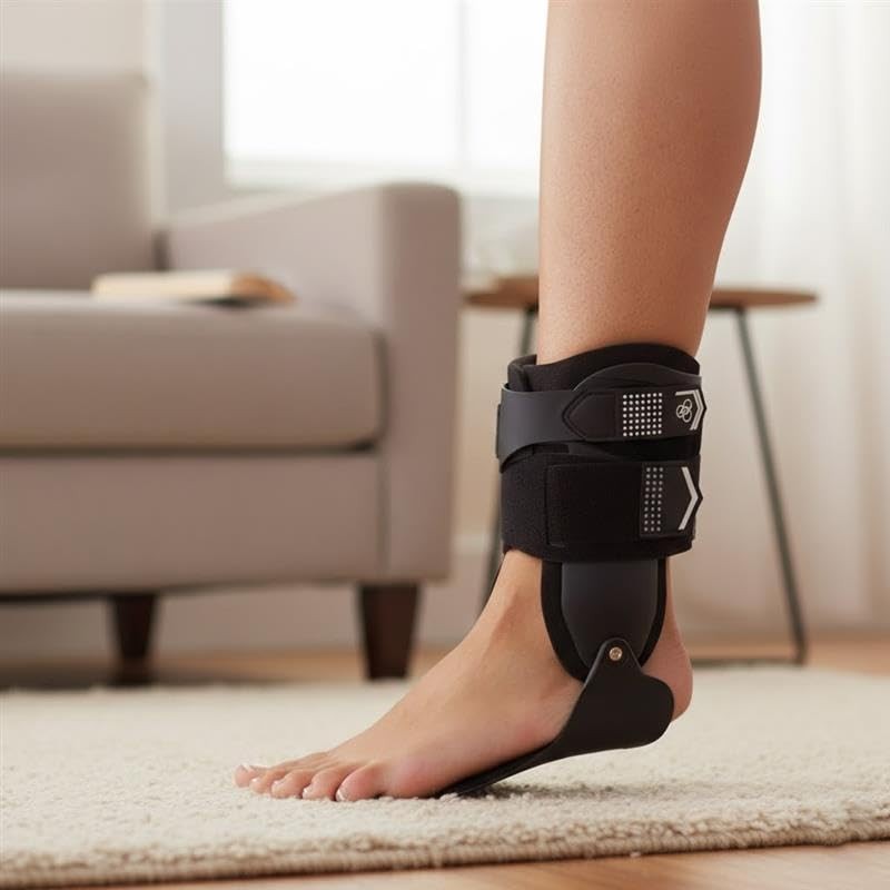 DonJoy Performance Bionic Stirrup Ankle Brace – Small – Left Small, Black