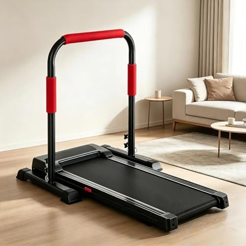 Adjustable Walking Pad Handle, Support Stand 31.5-43in, Non-Slip Base