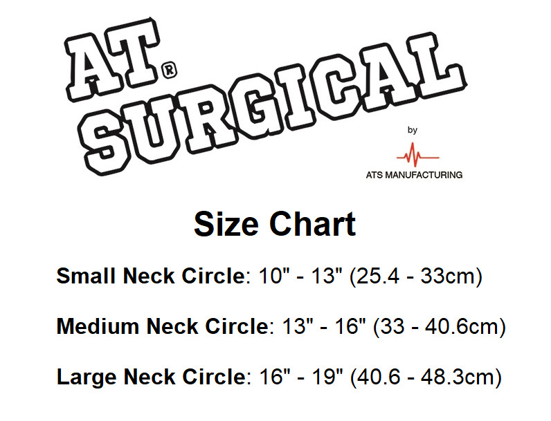 AT Surgical Super 4¼” Philadelphia Rigid Cervical Collar with Neck Support Brace