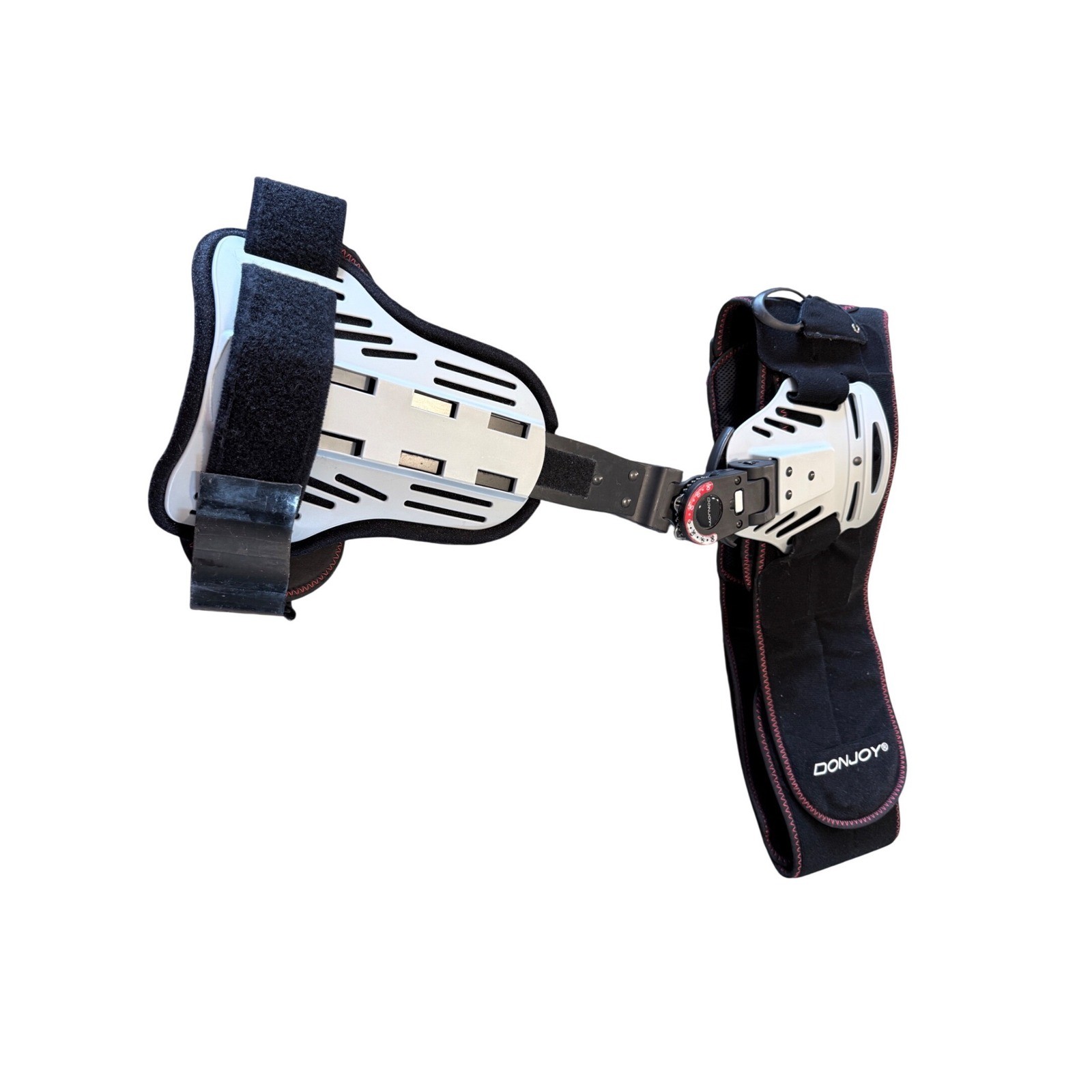 DonJoy X-Act ROM Hip Brace Adjustable Post-Op Recovery Support Black Silver