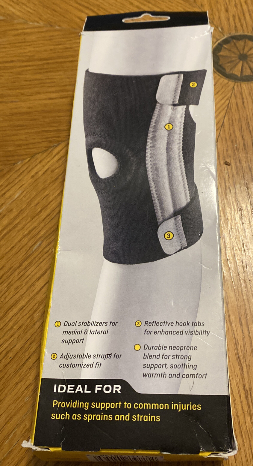 NEW FUTURO 47550 Performance Stabilizer injured and unstable knee while active