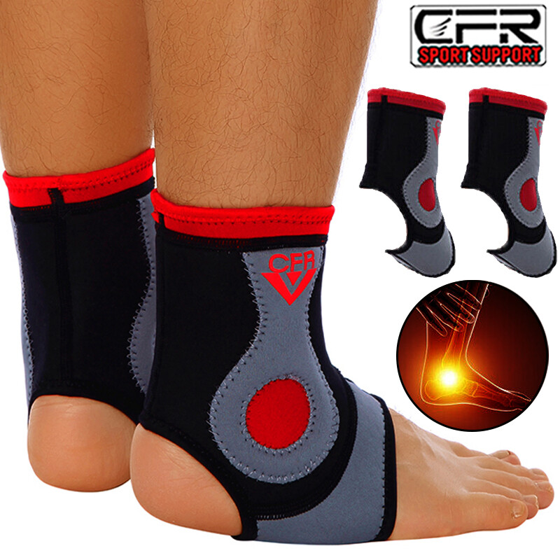 Ankle Support Arch Compression Wrap Strap Brace Plantar Fasciitis Pain Relief B