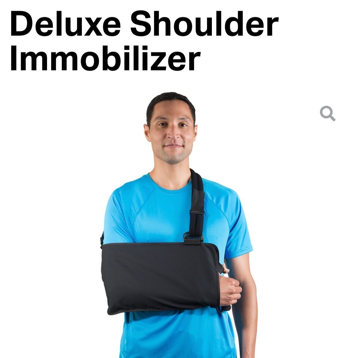 BREG DLX Shoulder Immobilizer VP20105-050 XL Left/Right BLACK NEW IN BOX