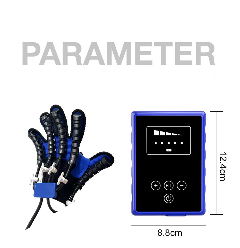 Hand Finger Rehabilitation Exerciser Robot Gloves For Recovery Stroke Hemiplegia