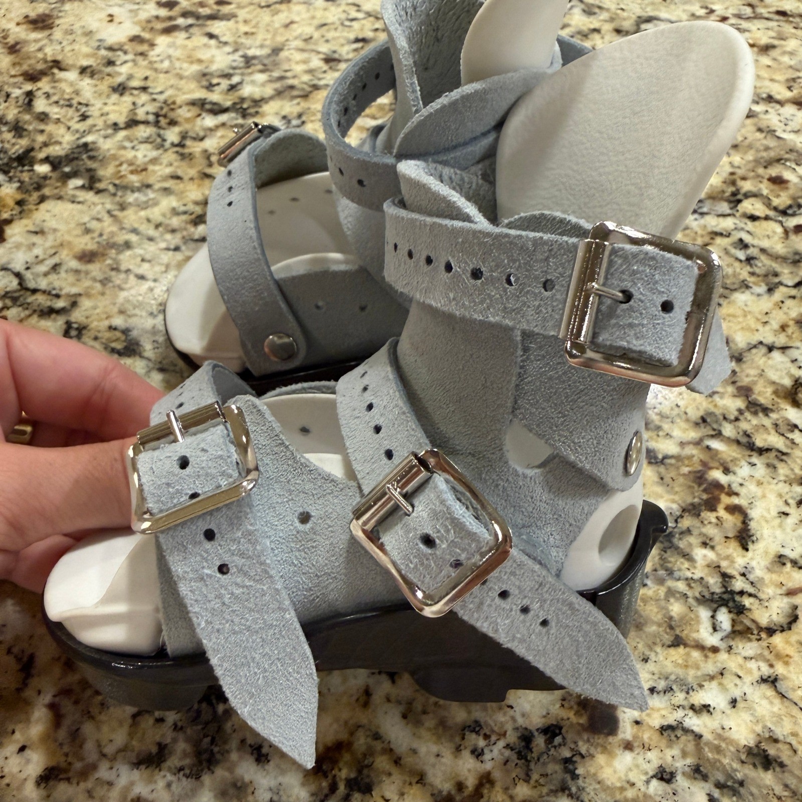Clubfoot Boots Braces Dobbs Ponseti Leather Straps Size 1