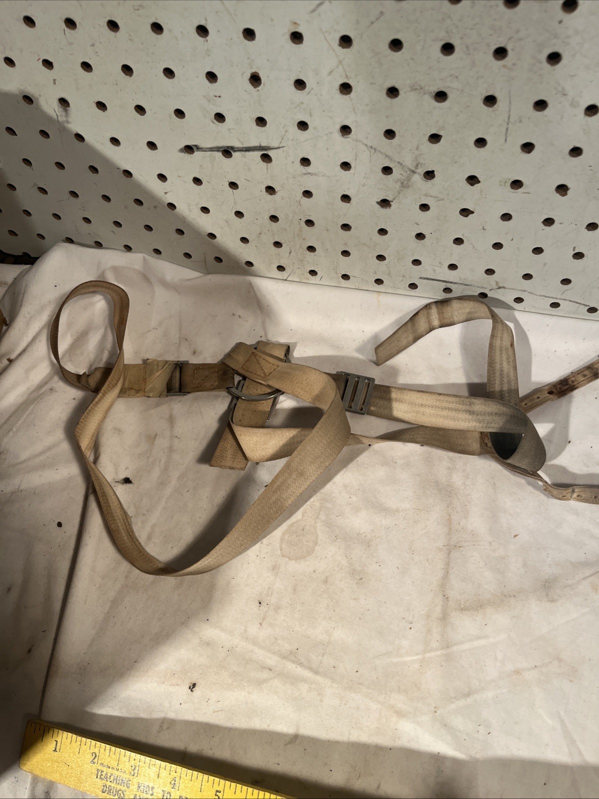 Vintage Prosthetic Arm Adult Arm With Harness Steam Punk Oddity Prop #3