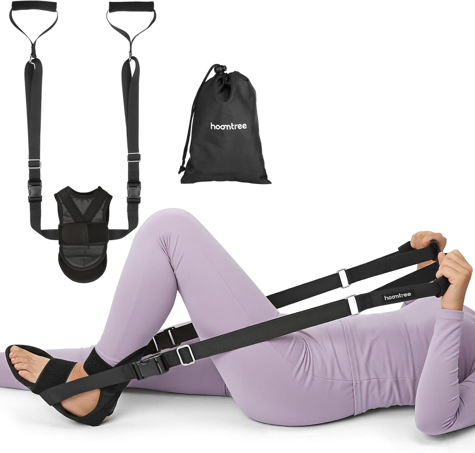 Knee Replacement Recovery Aids with Padded Handle and Foot Sleeve Physical
