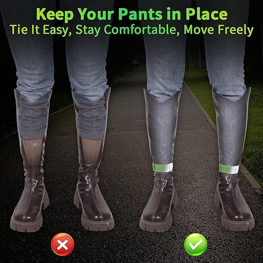 Elastic Ankle Straps, Cowboy Boot Straps, Adjustable Elastic Pant Leg Straps for