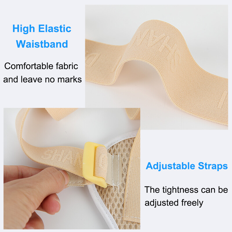 Mens Inguinal Groin Hernia Support Belt Hernia Pain Relief Truss Brace & 4 Pads