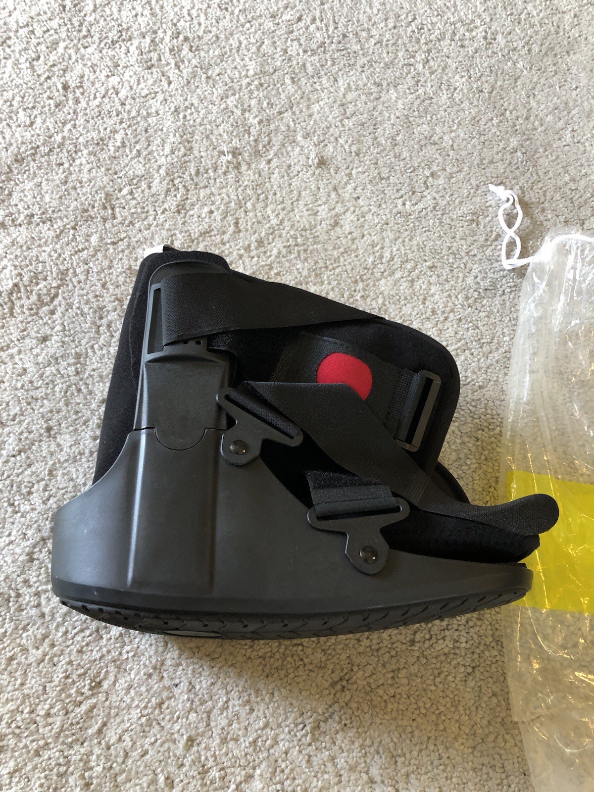 Rocket Orthopedic Space Walker Cam Boot Air Low Top Black Adult Size L L4360