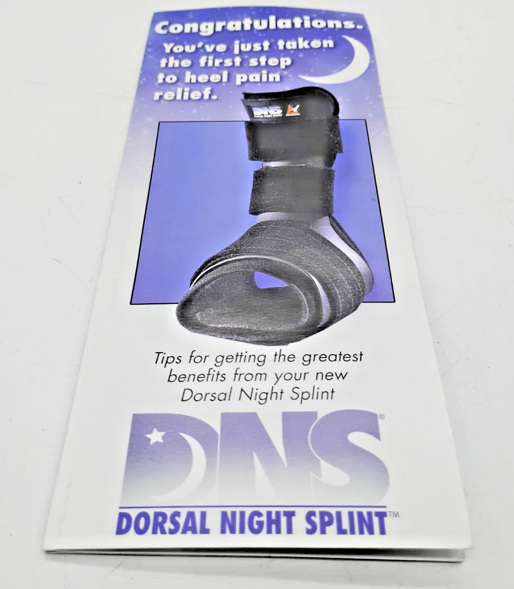 Cramer Dorsal Night Splint Small Plantar Fasciitis Foot Brace Sleep Support