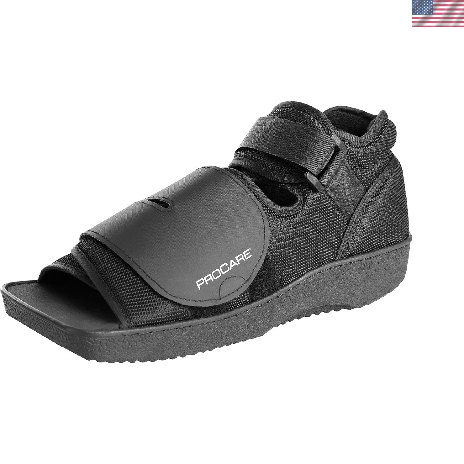 Durable X-Large Squared Toe Post-Op Shoe for Easy Post-Surgery Healing