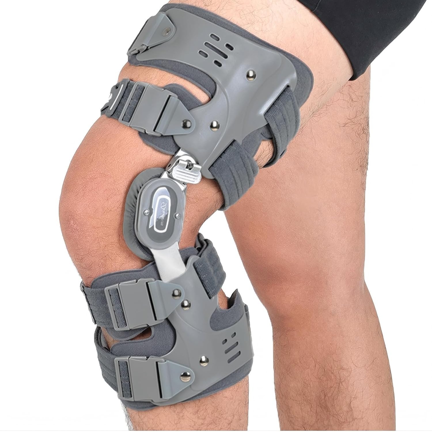 Unloader Knee Brace for Osteoarthritis Pain Relief Adjustable Hinged Knee Suppor