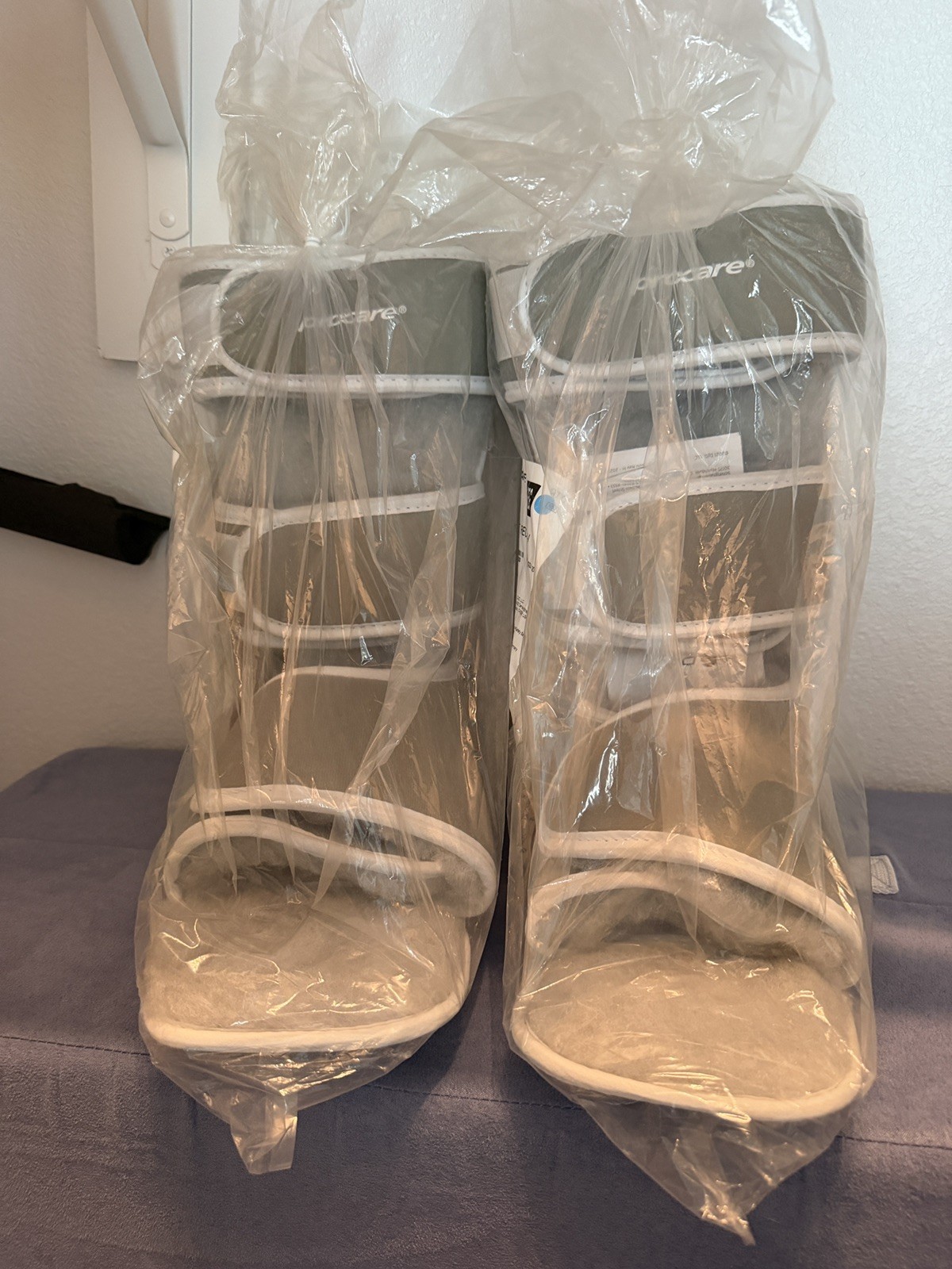 Pair of BRAND NEW: ProCare 79-90550 Podous Boot, Padded Foot Brace, Universal