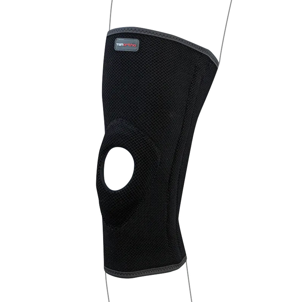 Tenortho Knee Brace Simple Newmesh Long Black