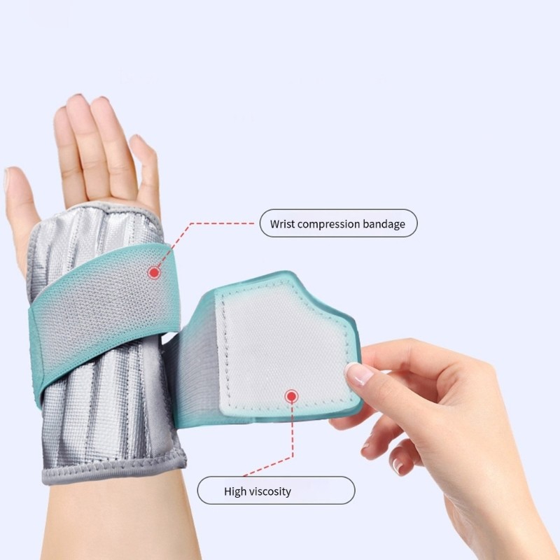 Soft Fabric Wrist Wrap Breathable Wrist Support Band For Writing Typing Use