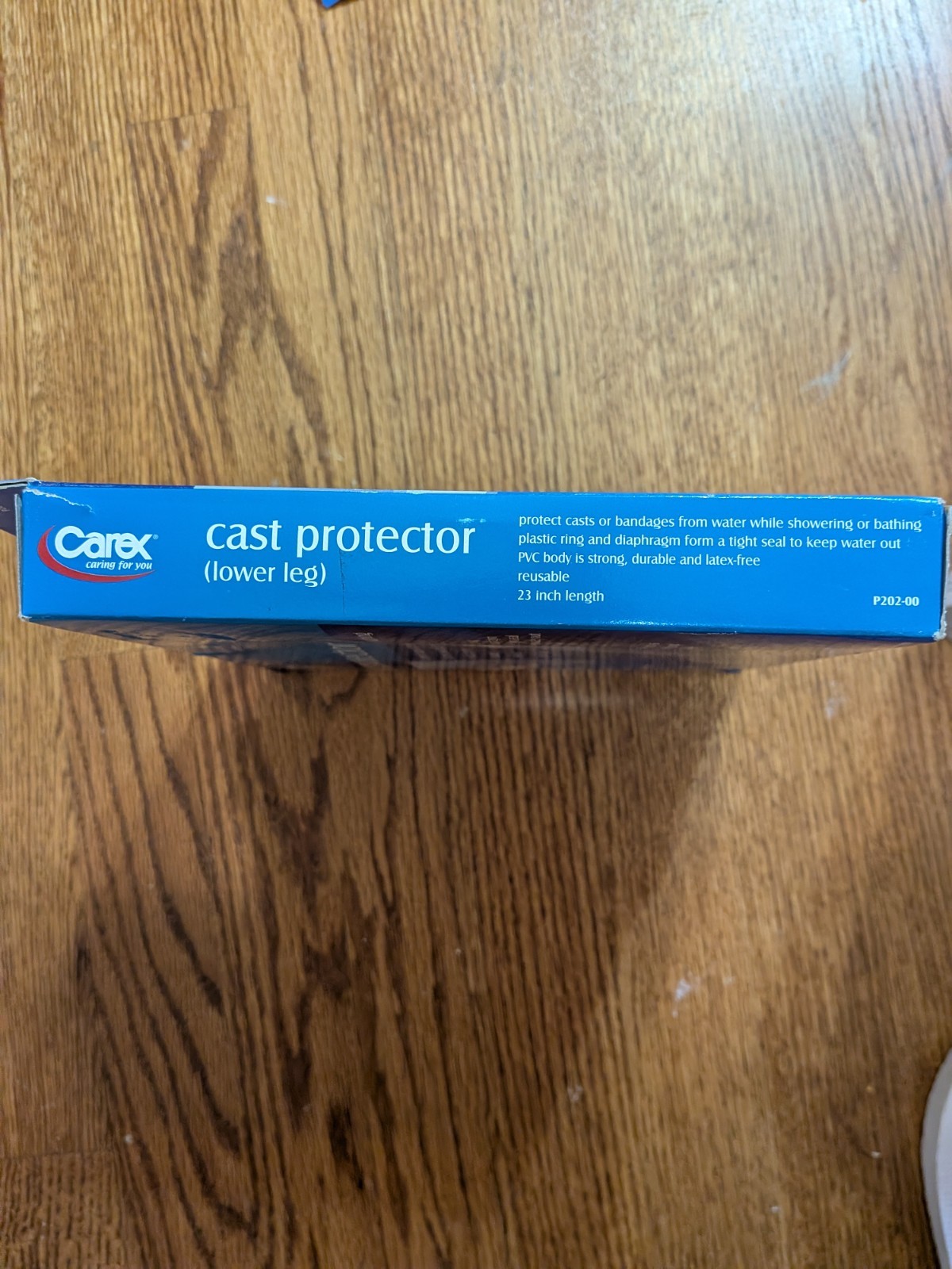 Carex Cast Protector Lower Leg 23 Inch Reusable PVC Extra Foot Room P202-00