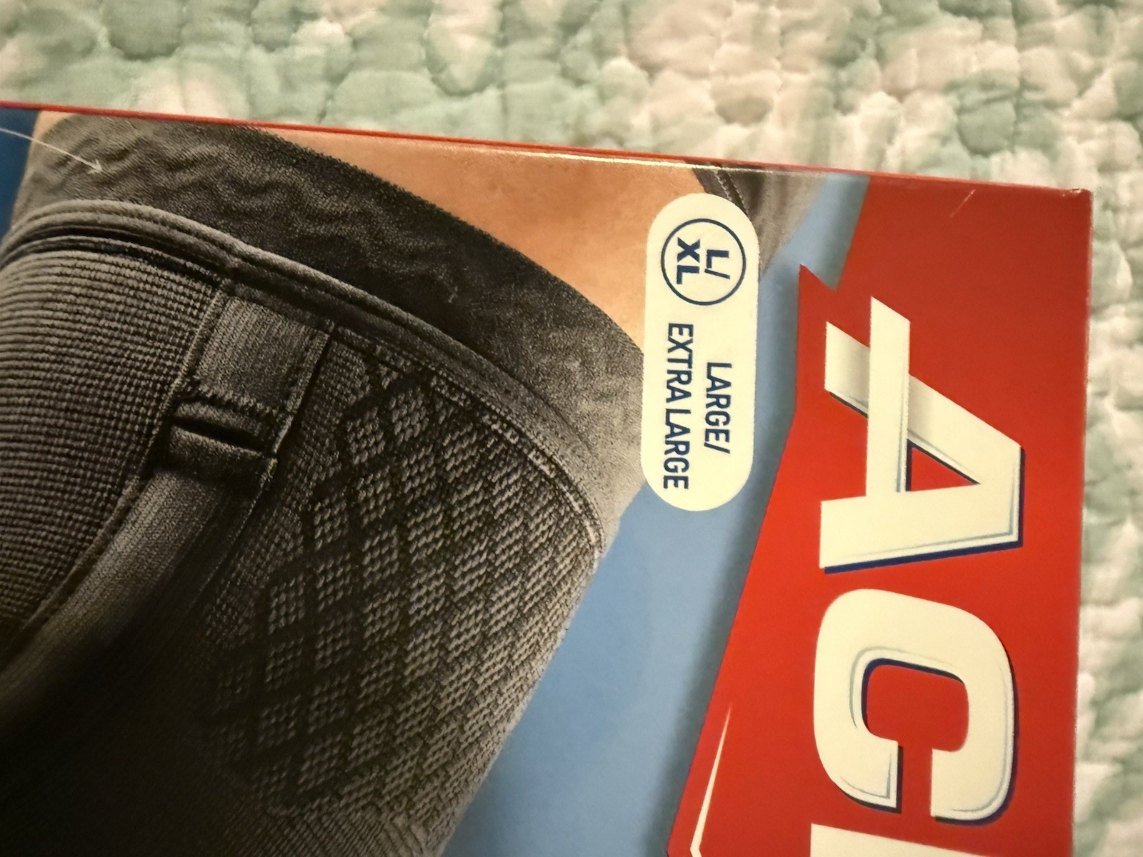 Ace Elastic Comfort Band With Silicone Beading, Sz. L/XL W/Stabilizers