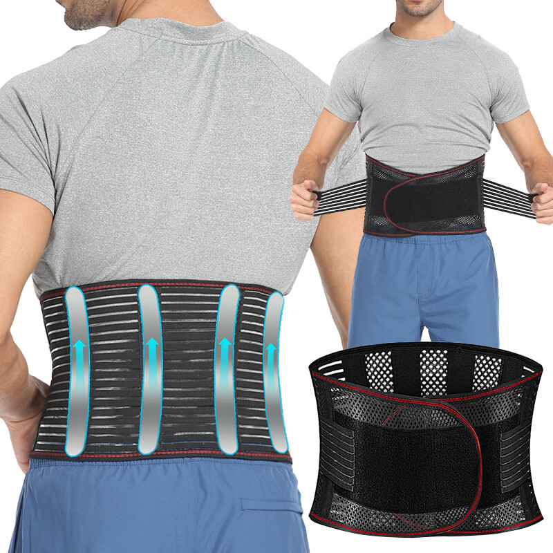 Lower Back Brace Lumbar Support Band Waist Belt For Men Women Pain Relief Girdle