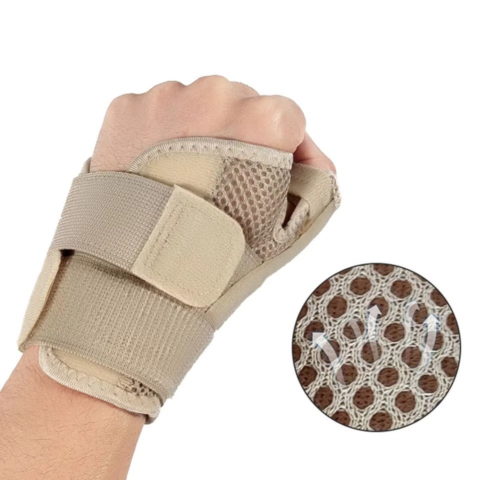 Thumb Wrist Support Brace Adjustable Compression Wrap for Sports Daily Support