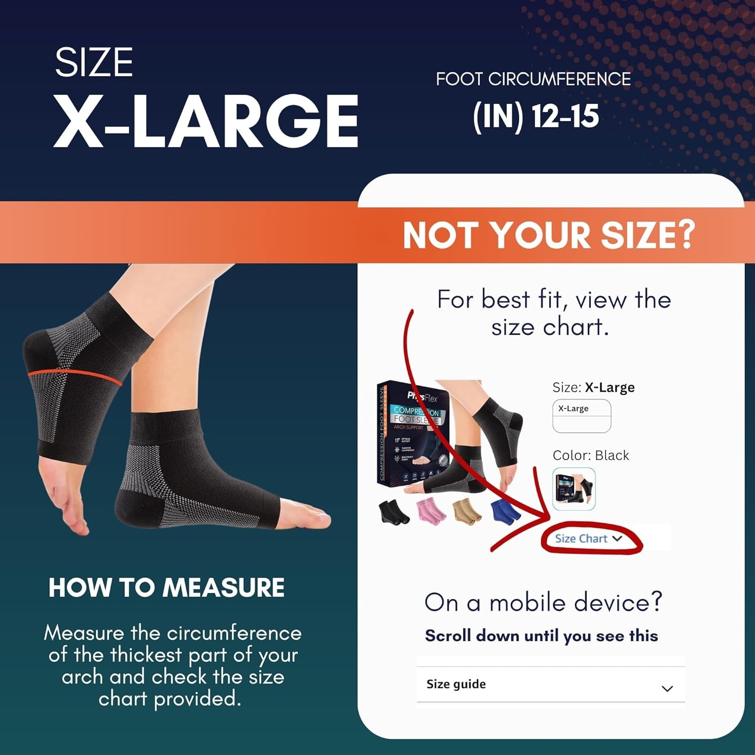 Durable Compression Socks with 20-30mmHg for Foot Swelling & Fatigue Relief