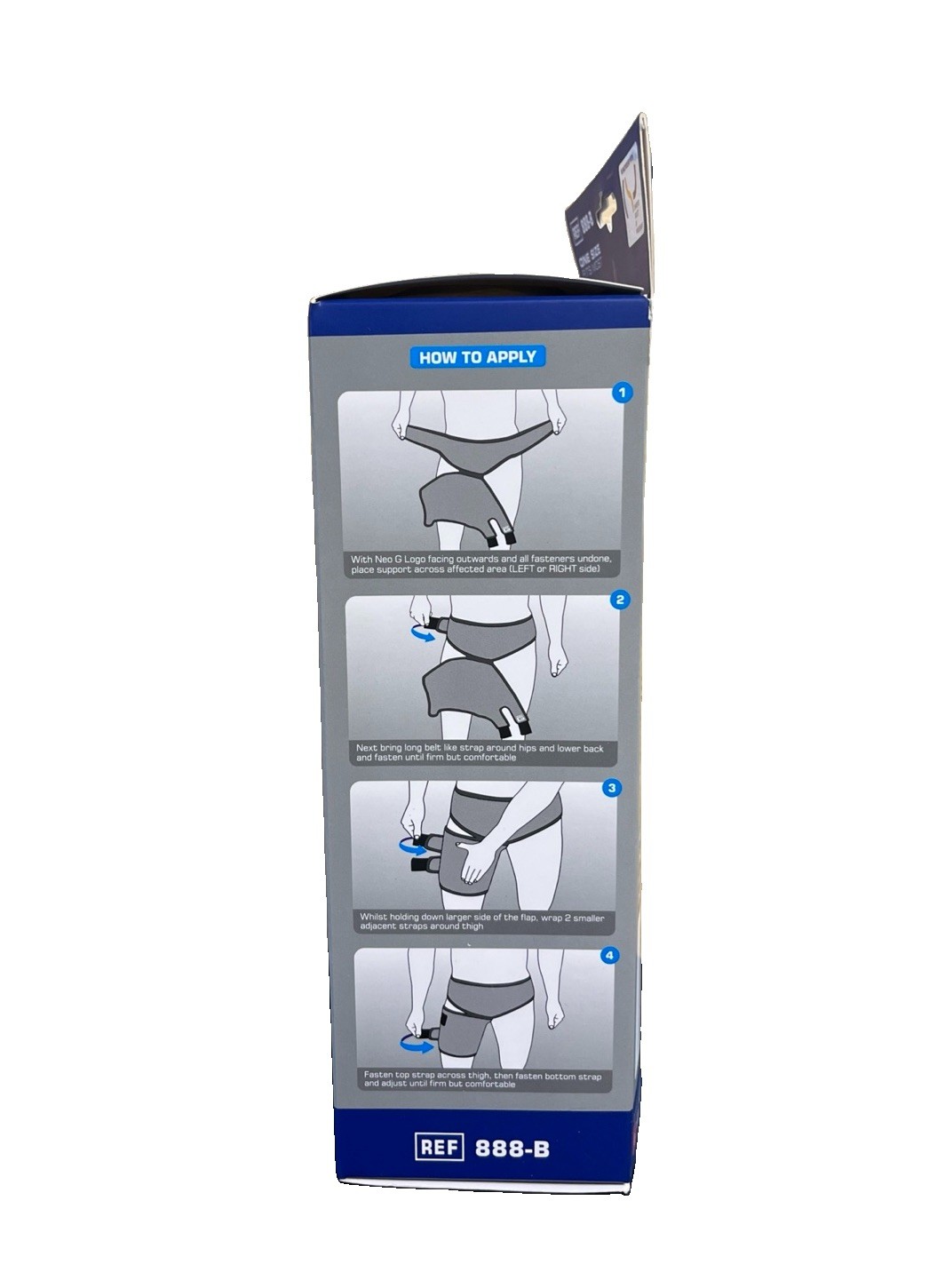 NEW Neo G Groin Support Brace, Adult, Universal One Size, Adjustable