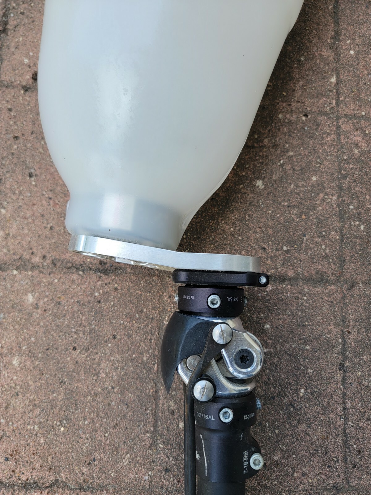 Below The Knee Prosthetic Bend Knee Flex With Bulldog Parts Trulife Left Leg