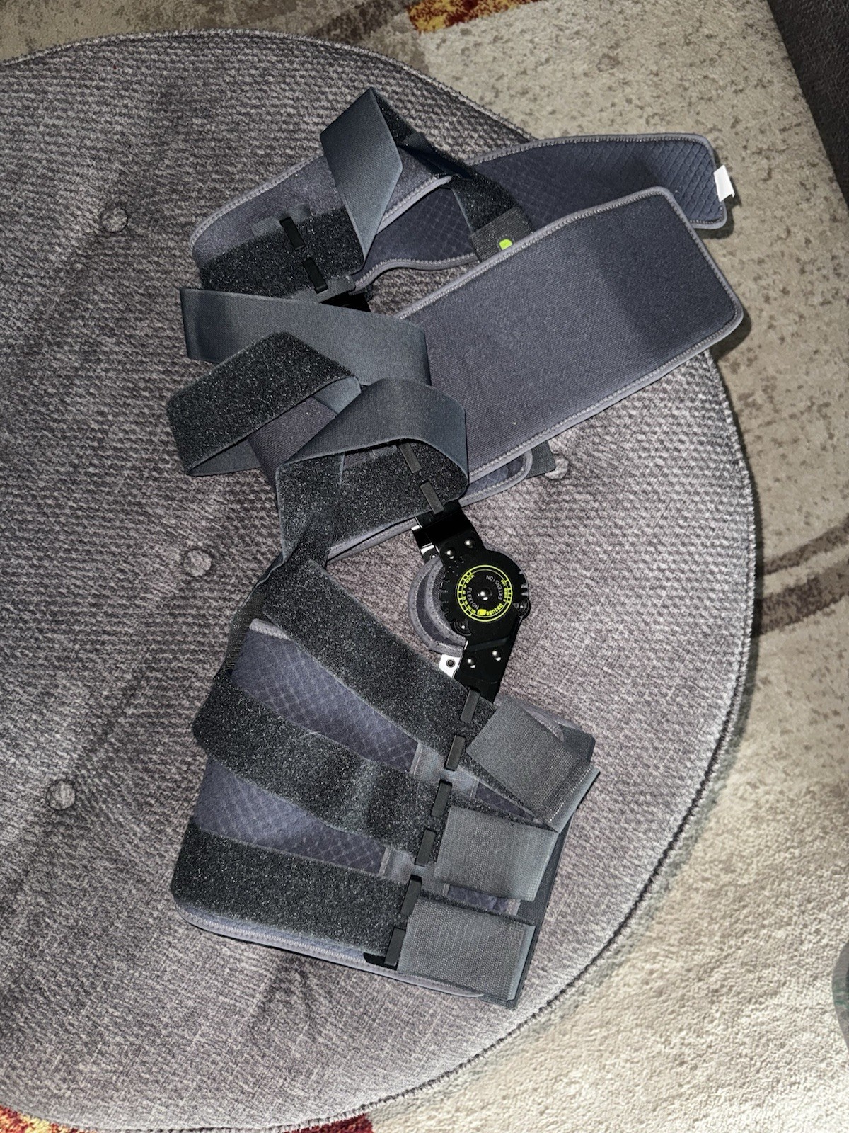 SENTEQ Knee Brace ROM Orthosis Immobilizer Post-op ROM Knee brace/foam