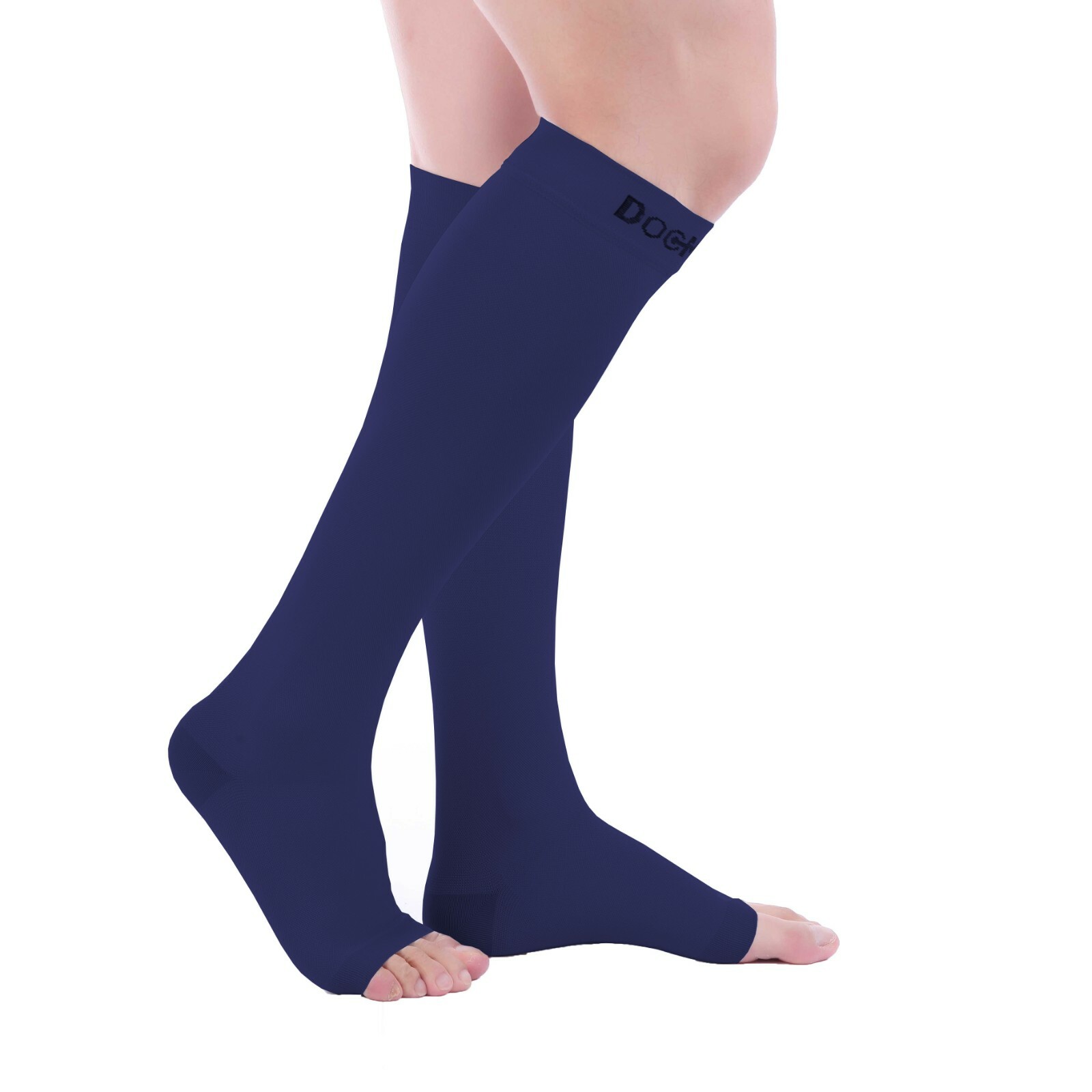 DOC MILLER MEDIAS DE COMPRESION PUNTA ABIERTA 3040mmHg MANGAS PARA DOLOR VARICES